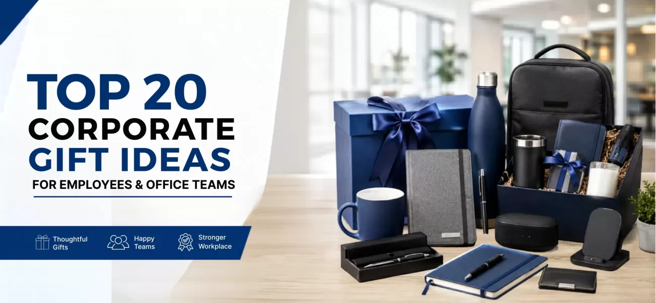 Top 20 Corporate Gift Ideas for Employees & Office Teams